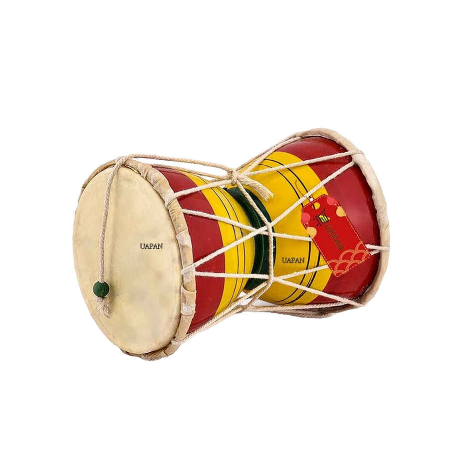 Uapan Wood Damaru Damroo 6 Inch