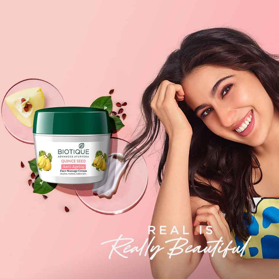 Biotique Quince Seed Anti-Ageing Face Massage Cream