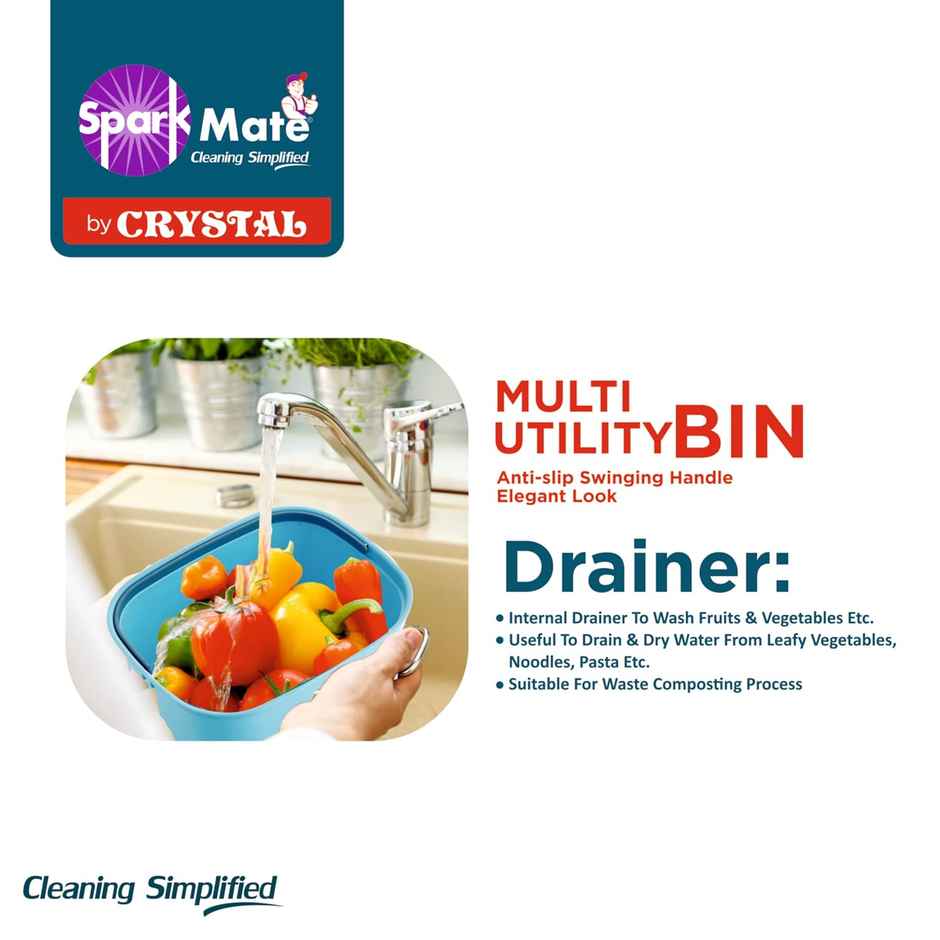 Sparkmate By Crystal Multiutility Bin | Assorted