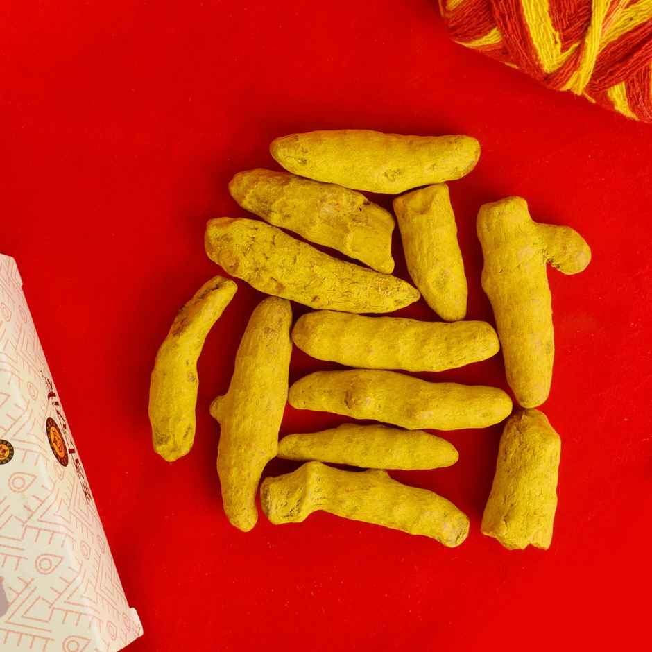 Turmeric Root | Haldi Ganth | Satvik