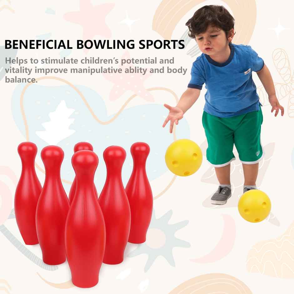 Toyzone Looney Tunes Bowling Set - 10''