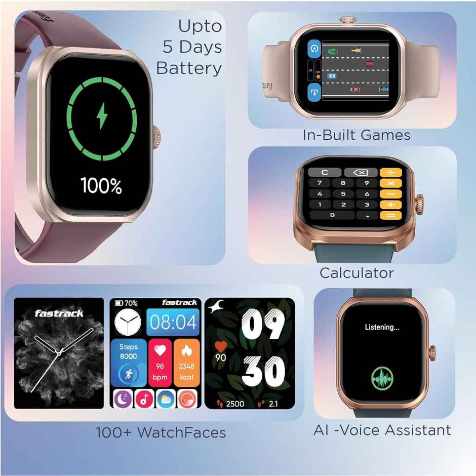 Fastrack Revoltt Fs2+ (Wine Red)