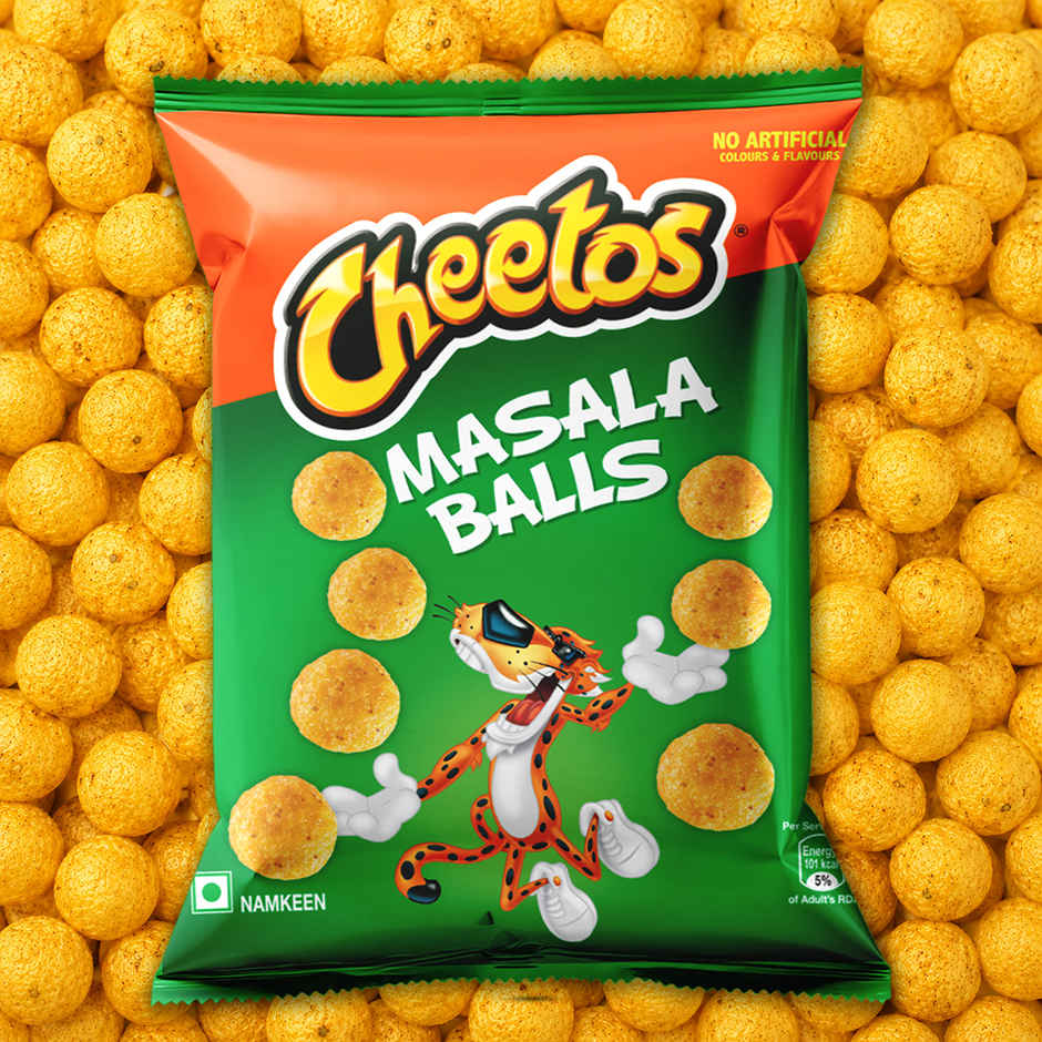 Cheetos Masala Balls, Crispy Chips & Snacks 84 g Combo