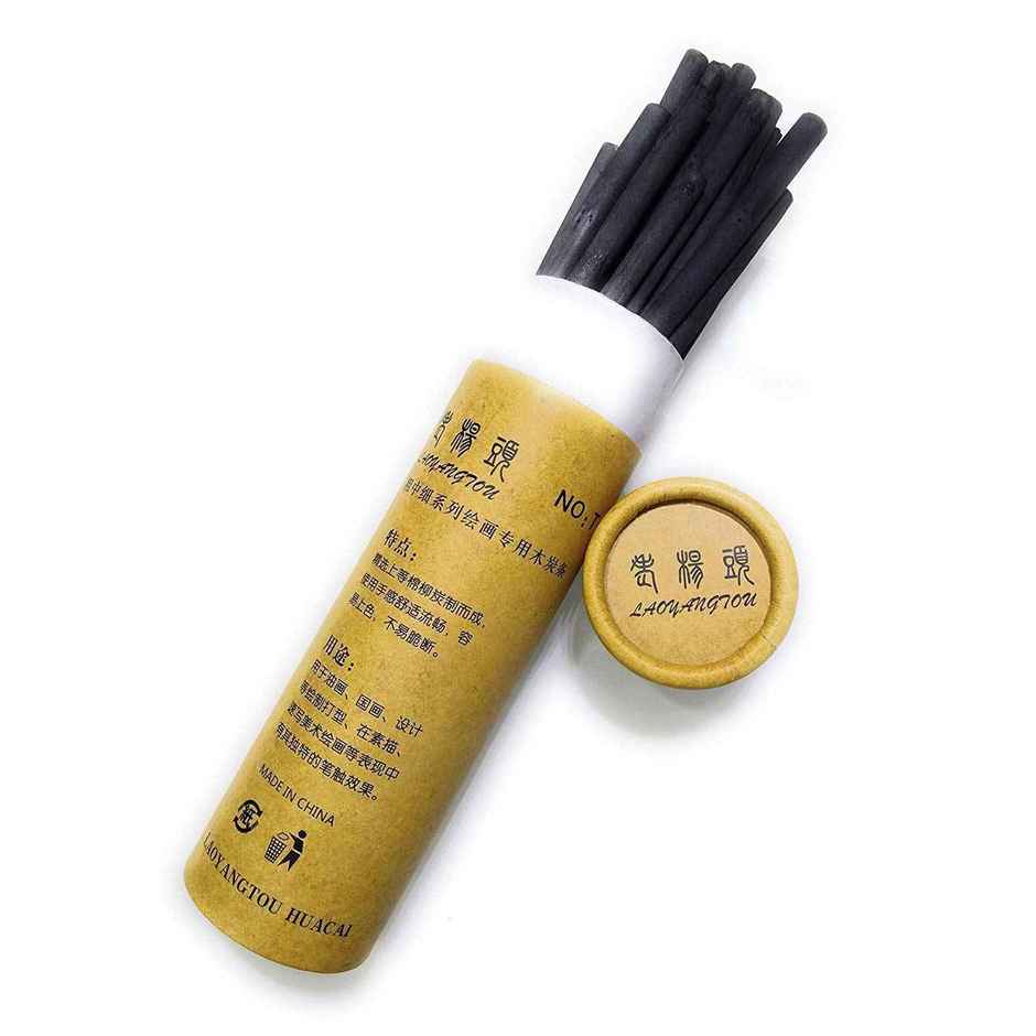 Chrome Willow Charcoal Compressed Sticks Sketch Drawing Art Charcoal