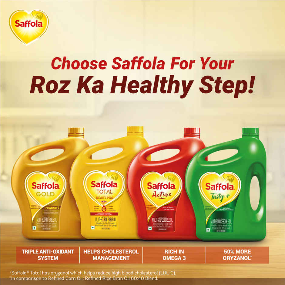 Saffola Gold Oil Power of 3