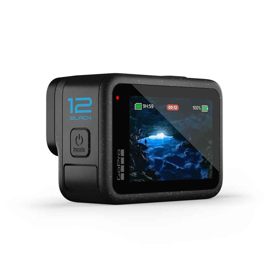 GoPro HERO12 Waterproof Action Camera with Front & Rear LCD Screens