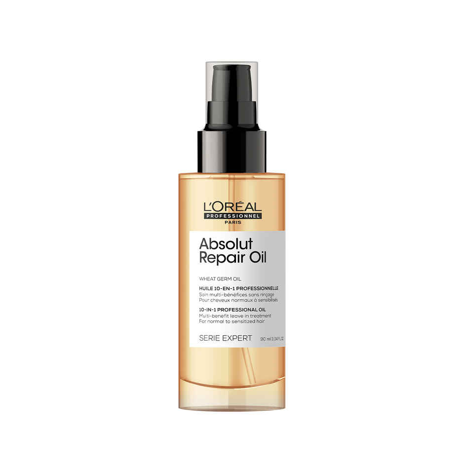 L'Oreal Professionnel Absolut Repair 10-in-1 Multi-Benefit Hair Serum For Dry And Damaged Hair