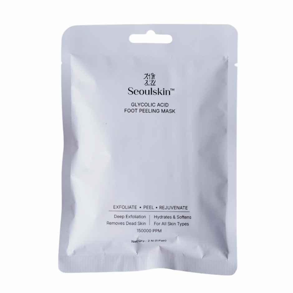 SeoulSkin Glycolic Acid Foot Peeling Mask | Exfoliating Foot Peel | Dead Skin Removal