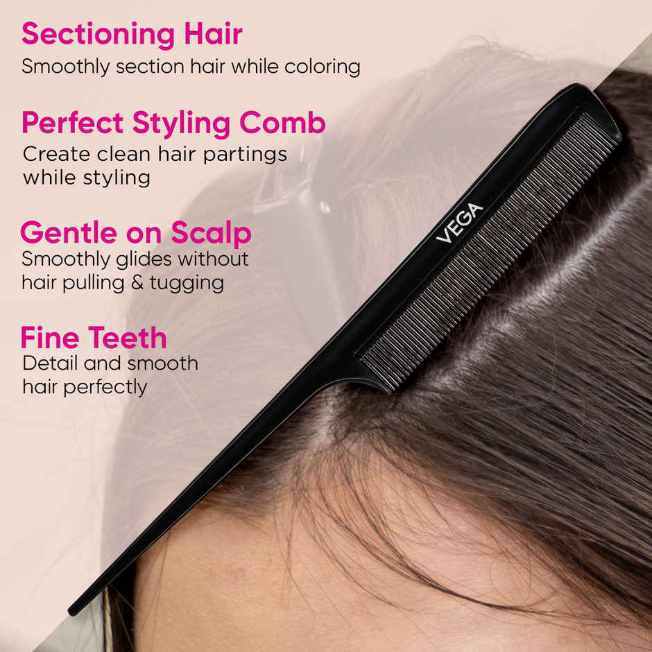 VEGA Hair Coloring Comb With Dye Hair Brush | For Men And Women | (MB-03)