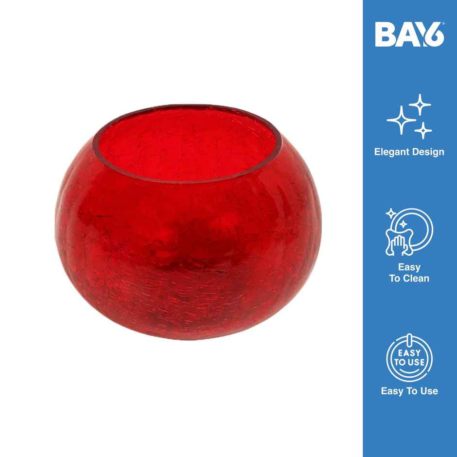 BAY6 Fancy Glass Votive Set - 2.5 Inch | 2pc