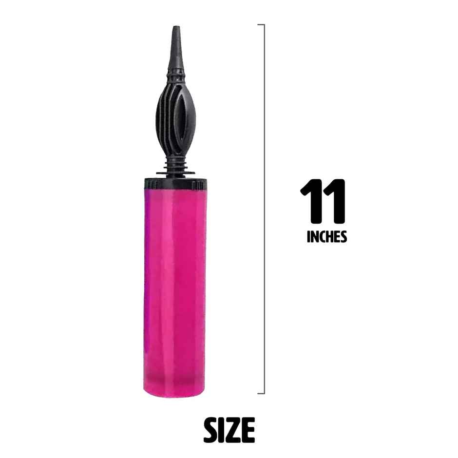 Just Party Hand Held Balloon Air Pump (Colour May Vary)