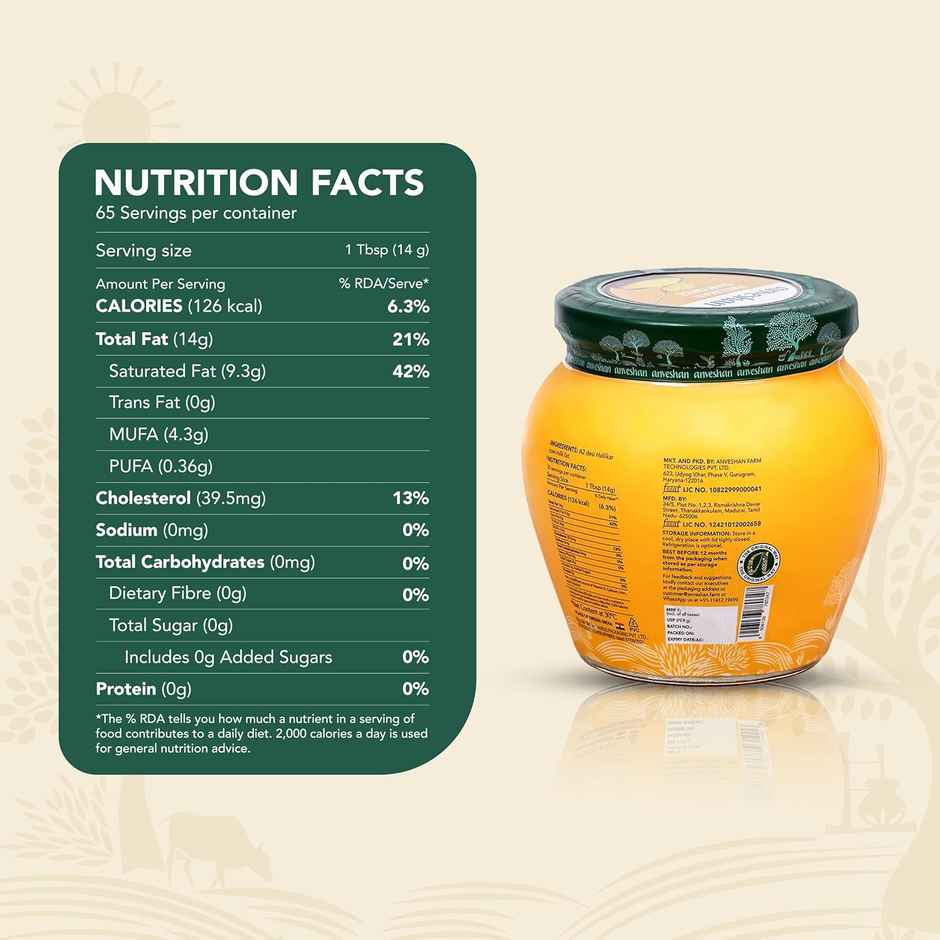 Anveshan A2 Desi Cow Ghee | Pure & Traditional