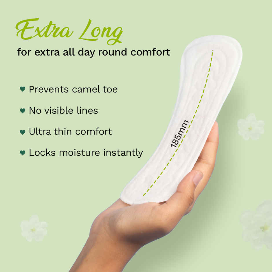 Pee Safe Aloe Vera Panty Liners | Extra Large | 20N