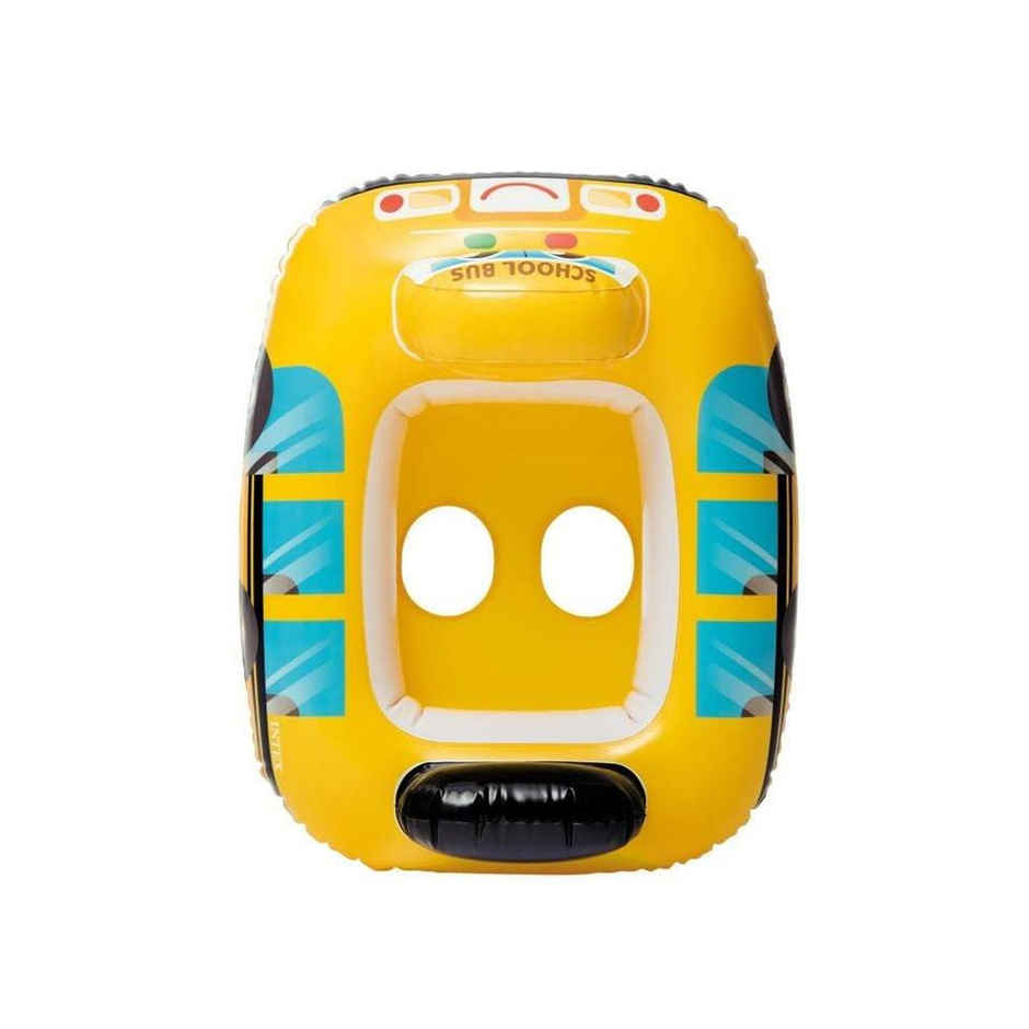 Toyshine Inflatable School Bus Theme Swimming Float Tube (Green, 1-3 Years)