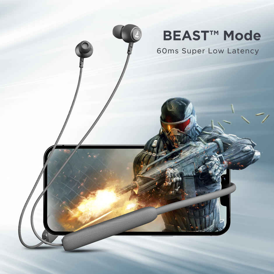 boAt Rockerz Neckband 103V2 Pro - Ash Grey