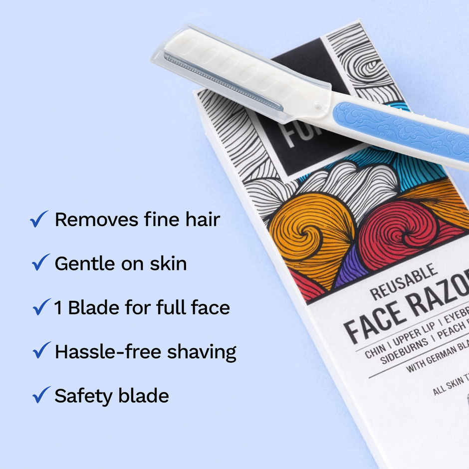 FURR Reusuable German Blade Face Razor