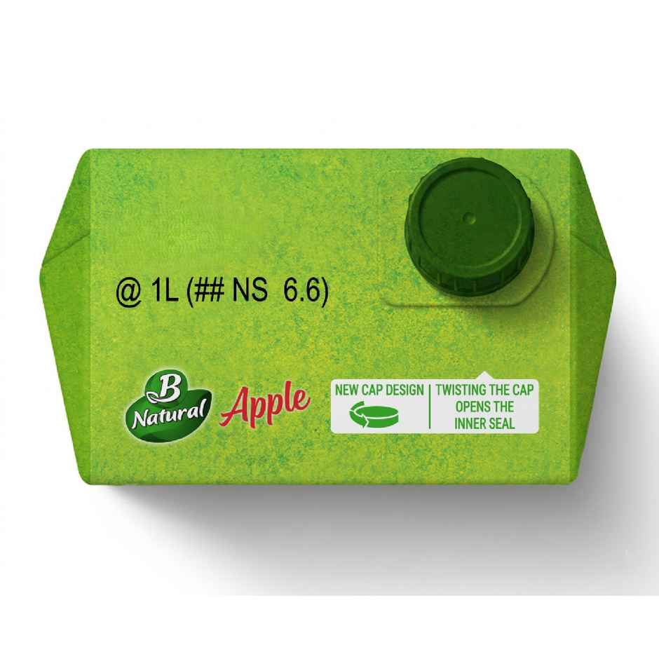 B Natural Apple Juice, Vitamin C & E