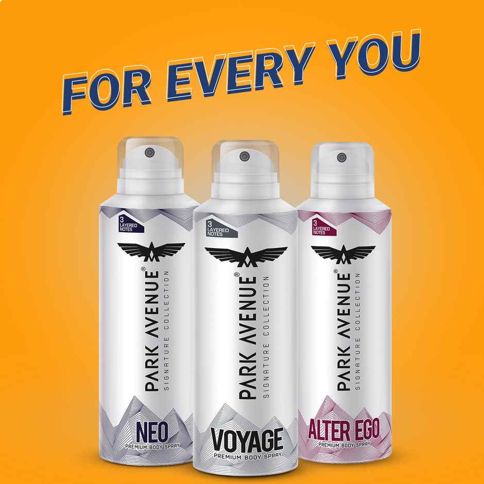 Park Avenue Signature Voyage Deodorant Perfume For Men Fresh Long Lasting Fragrance