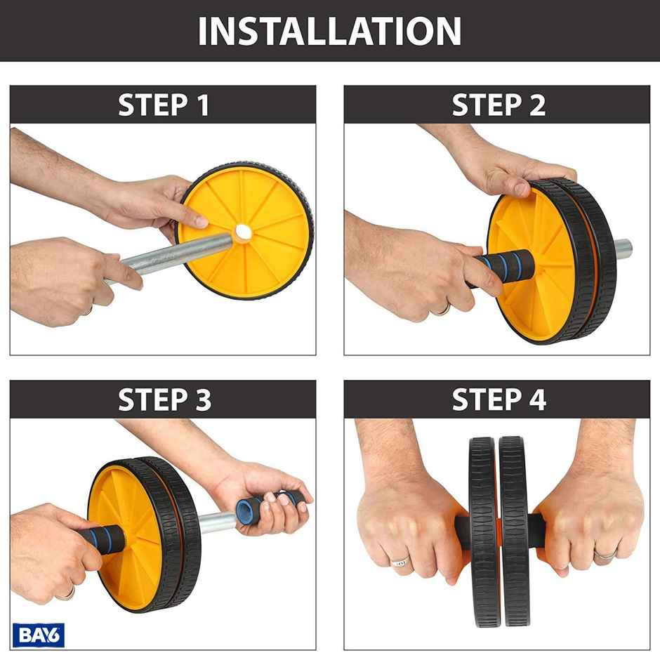 BAY6 Ab Roller For Abs Workout