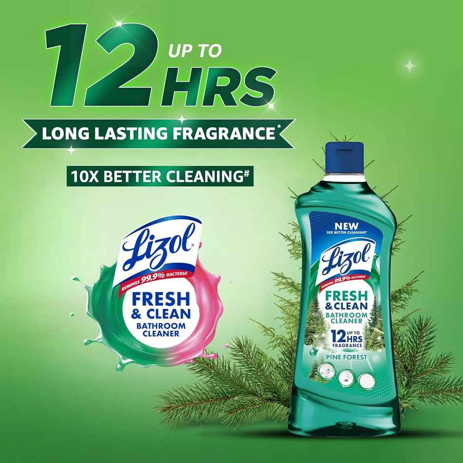 Lizol Bathroom Cleaner Liquid | Pine