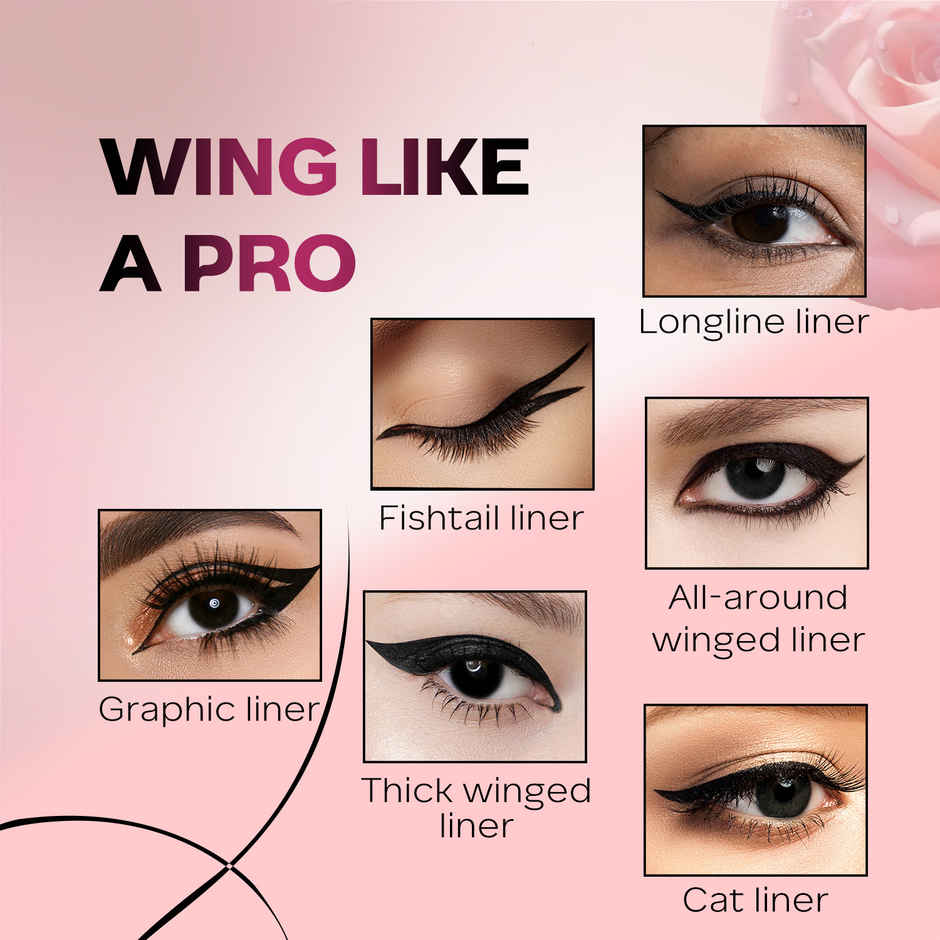 Magneteyes Fresh Eyeliner Pen | All-Day Waterproof | Rose Extracts | Smudge Proof