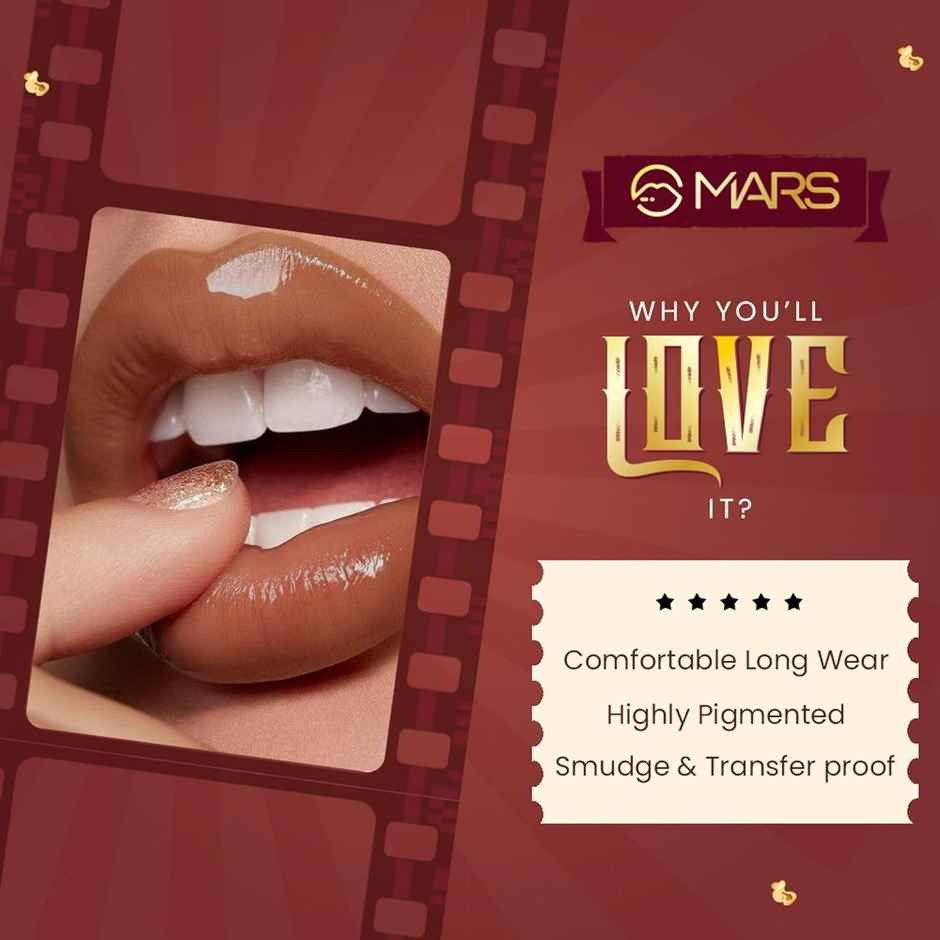 MARS Cosmetics Golden Era Cinemagic Lip Gloss 04 | Heer 2.0 MILLILITRE