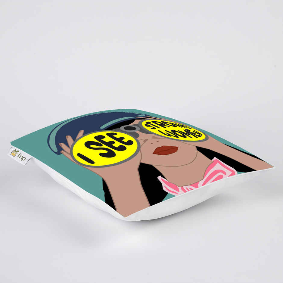 I See Strong Women Womens Day Inspirational Cushion | FNP
