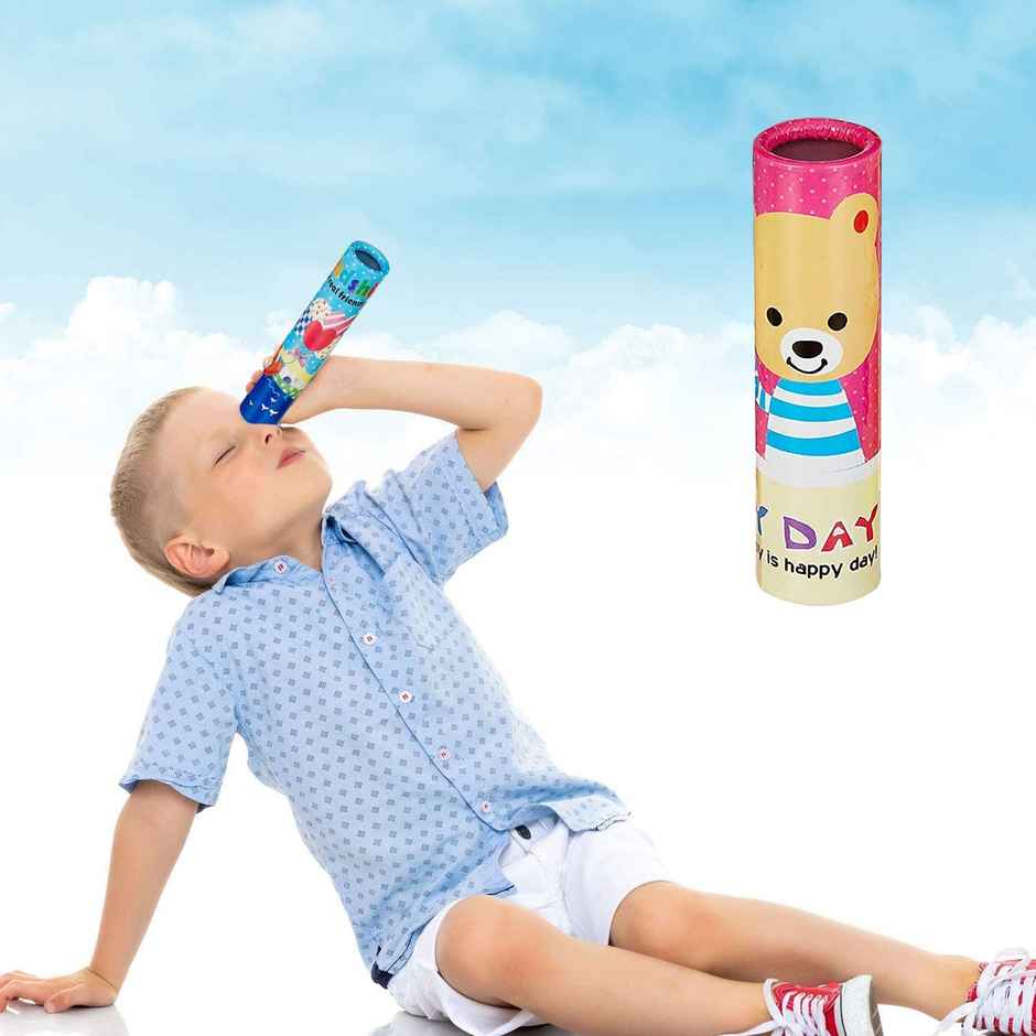 Webby Kaleidoscope Magical Educational Science Toy, 12 Pieces, Multicolor,for Kids