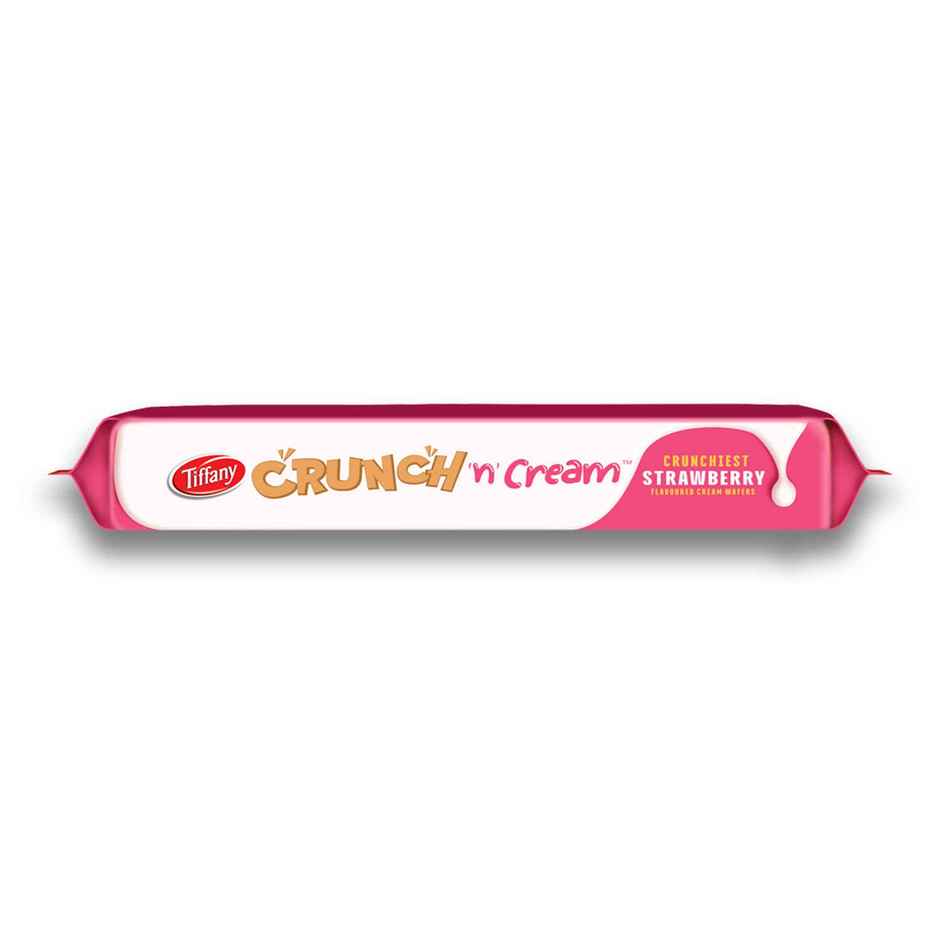 Tiffany Crunch N Cream Strawberry Flavoured Wafer Bar