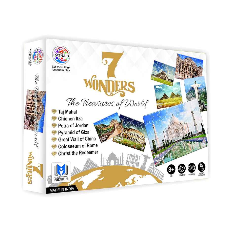 Ratna's Seven Wonders Jigsaw Puzzle Ratnas
