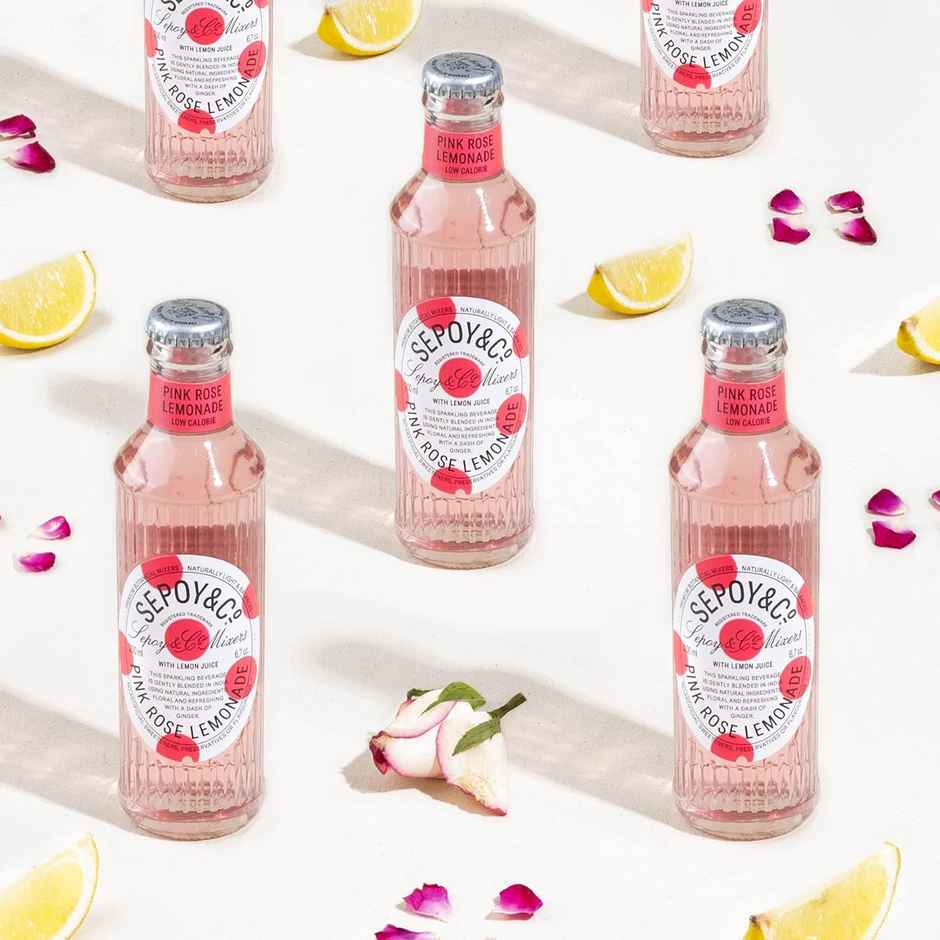 Sepoy & Co. Pink Rose Lemonade | Floral & Refreshing Combo 