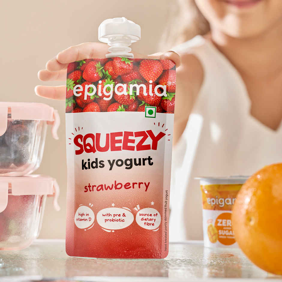 Epigamia Kids Yogurt | Strawberry