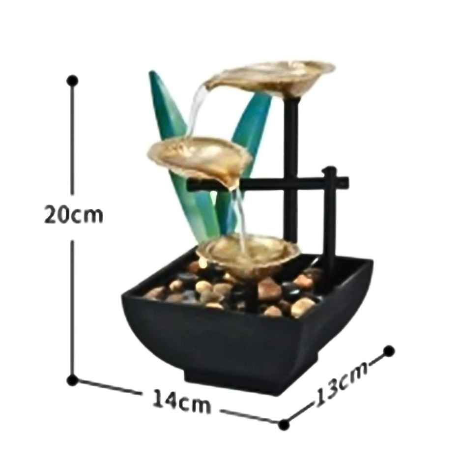 The Artment ZenLeaf Serenity Indoor Water Fountain For Home Decor - Buy ...