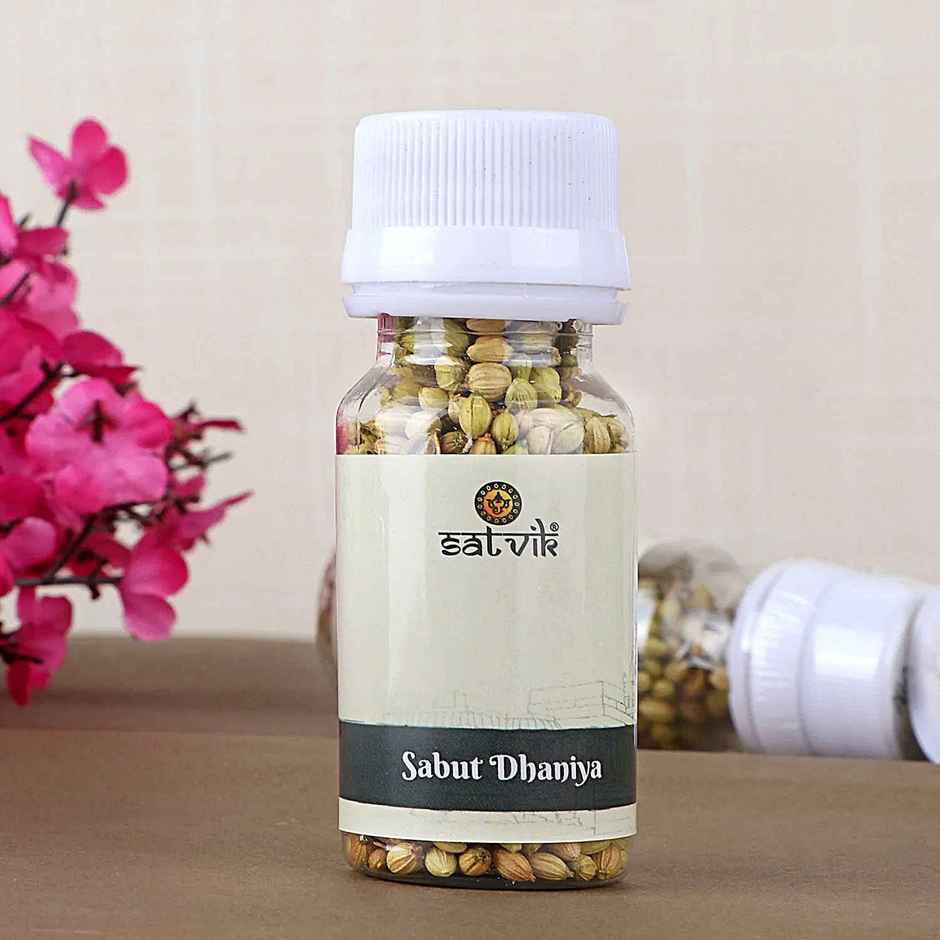 Sabut Dhaniya | Whole Coriander Seeds | Satvik