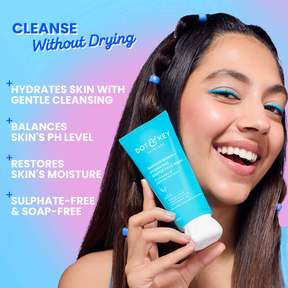 Dot & Key Barrier Repair + Hydrating Gentle Face Wash