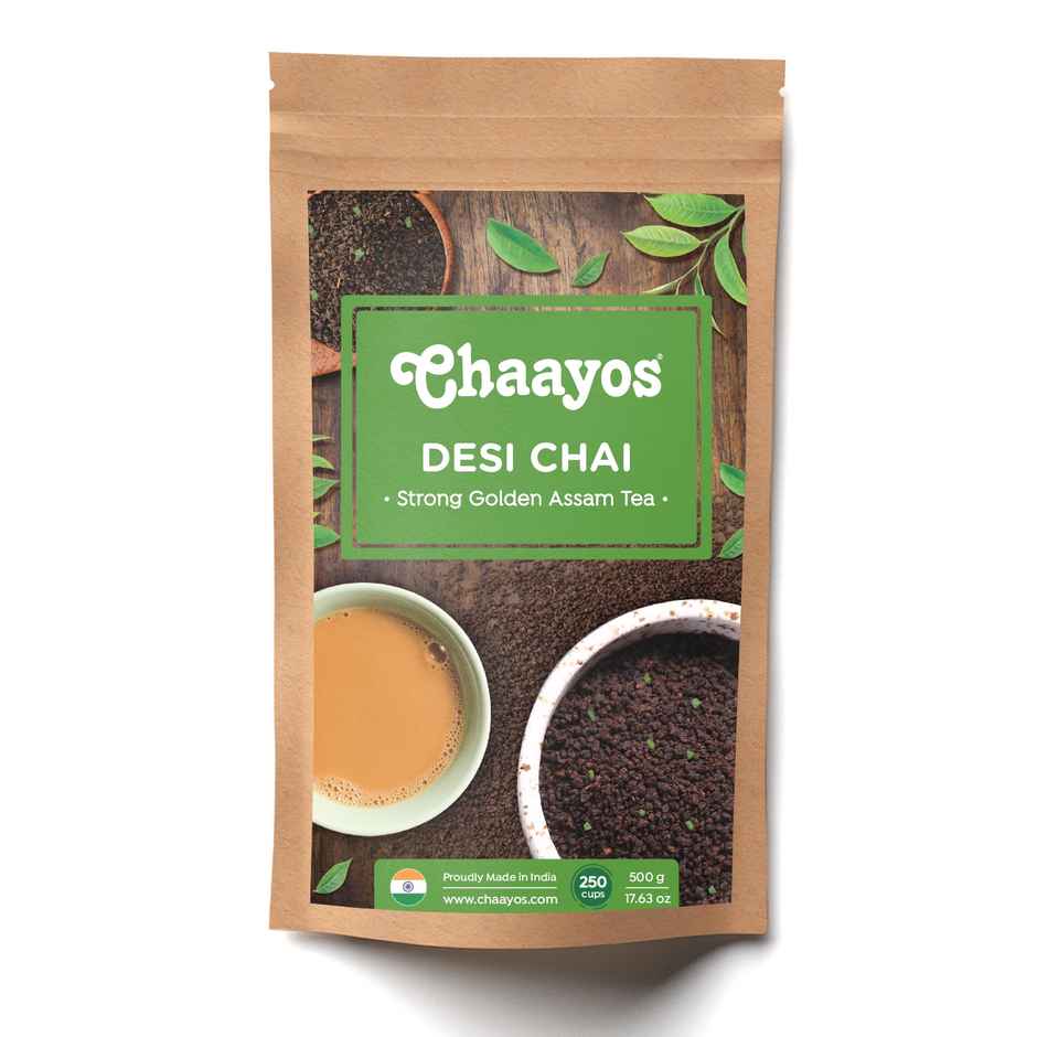 Chaayos Strong Golden Premium Assam Black Tea