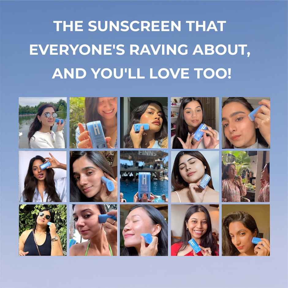 Happier Matte Sunstick SPF 50+ PA+++ With New Gen UV Filters | Cooling Sunscreen Stick