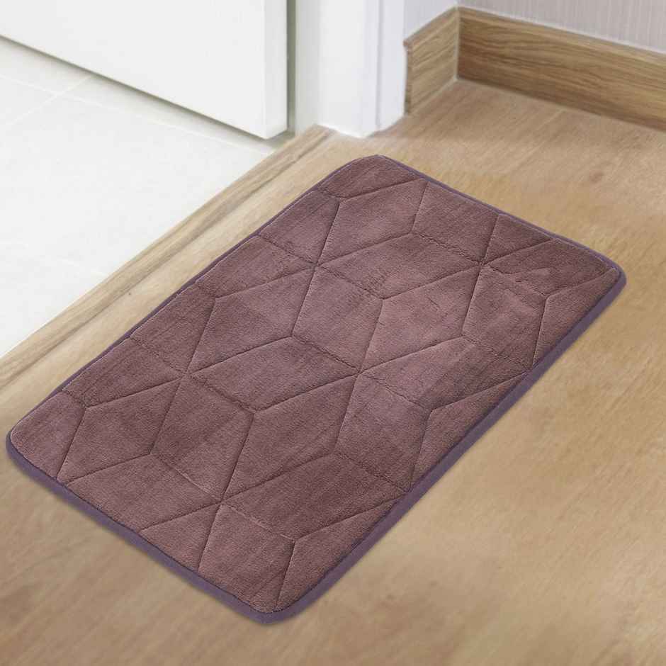 Status Memory Foam Mat | 38 cm x 58 cm | Brown