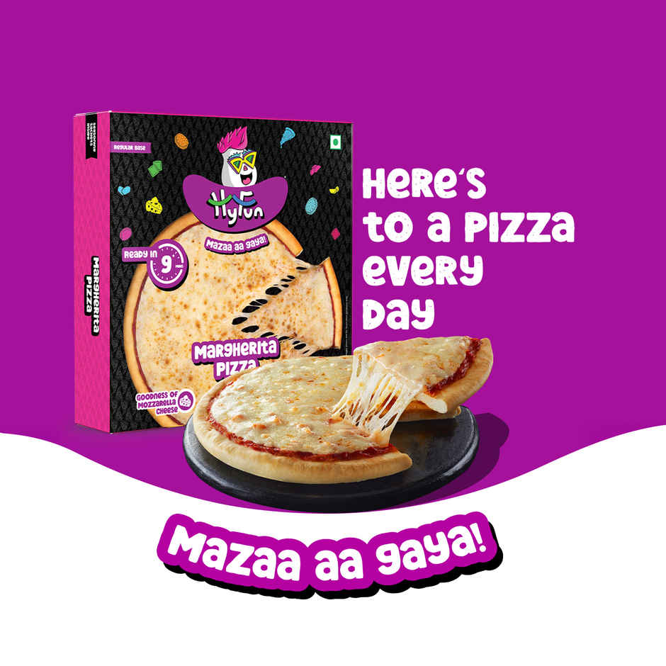 HyFun Margherita Pizza, Cheesy Snack | Frozen