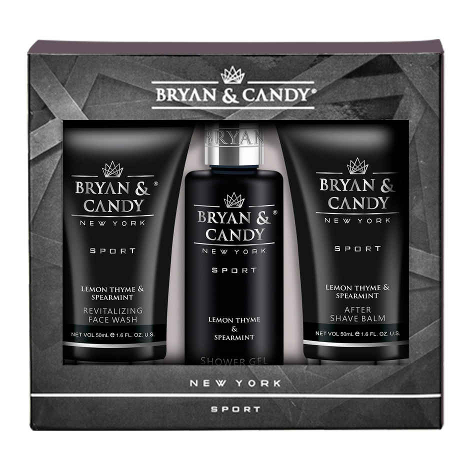 Bryan & Candy Sport Elite Ritual Face & Body Care Kit Gift Set for Men