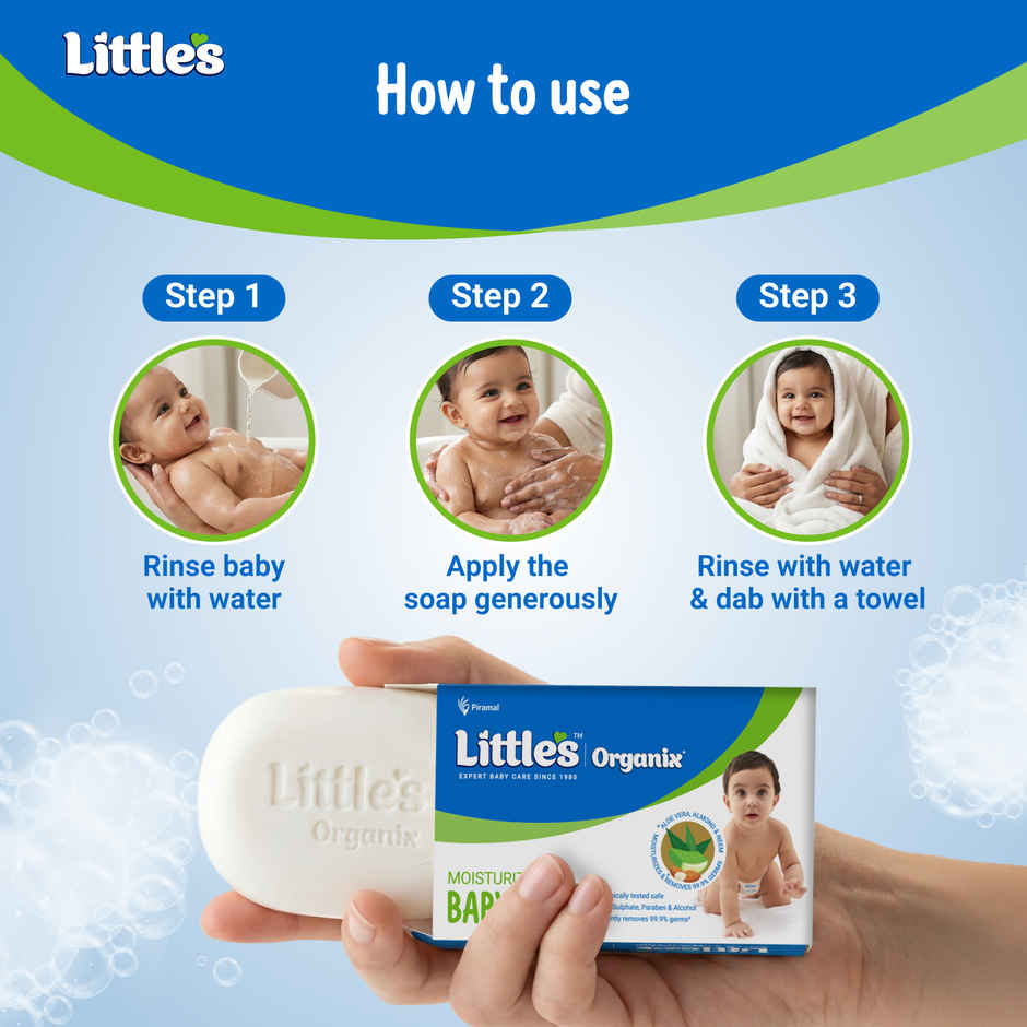 Little's Gentle Baby Soap AloeVera & Neem