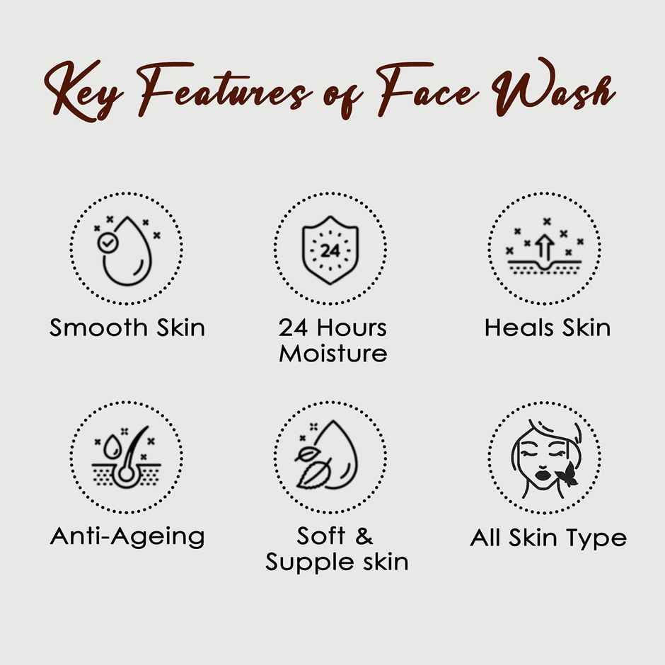 NutriGlow Natural's Coffee Face Wash For Glowing Skin For Men And Women