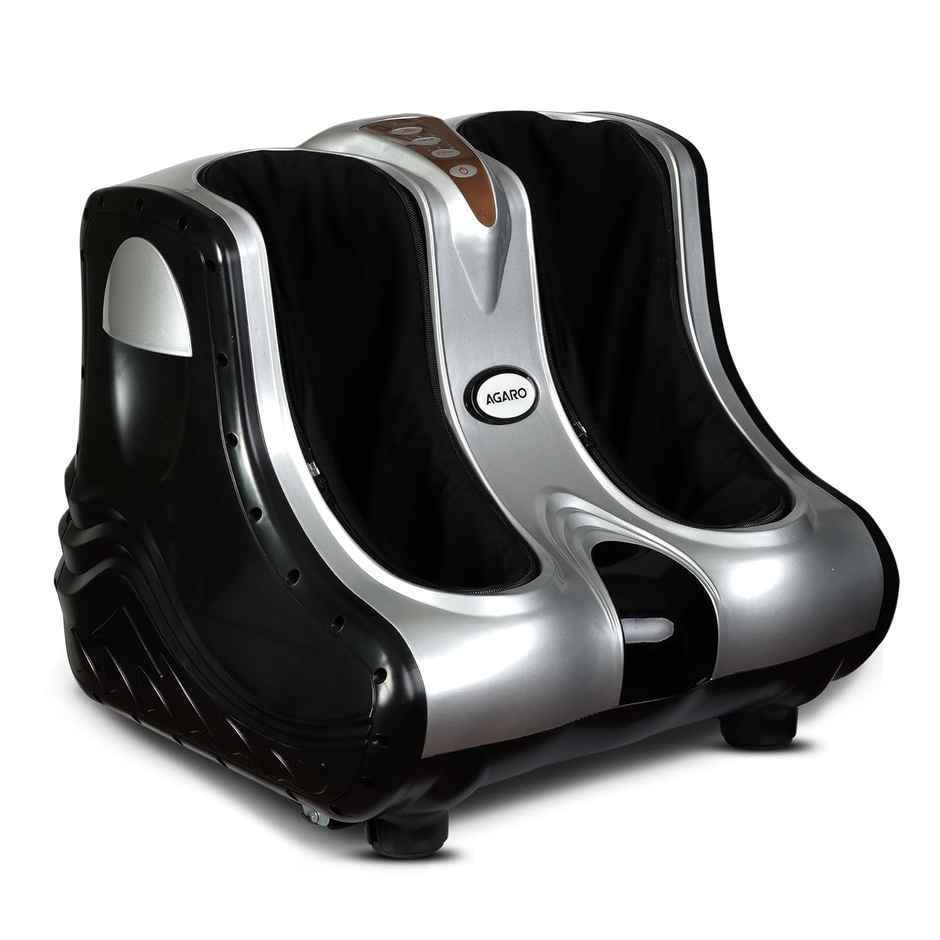 Agaro Amaze Foot, Calf & Leg Massager Machine, With Vibration & Heat, 3 Massage Levels, 4 Motors