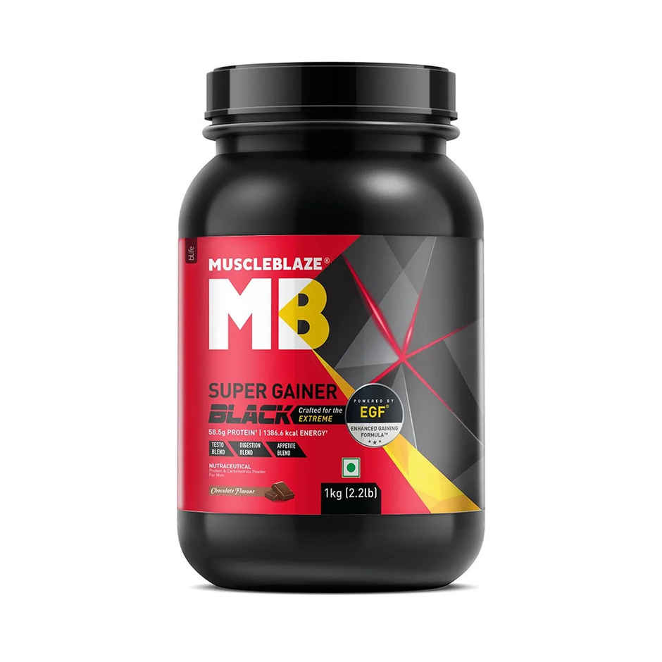 Muscleblaze Super Gainer Black (Chocolate)