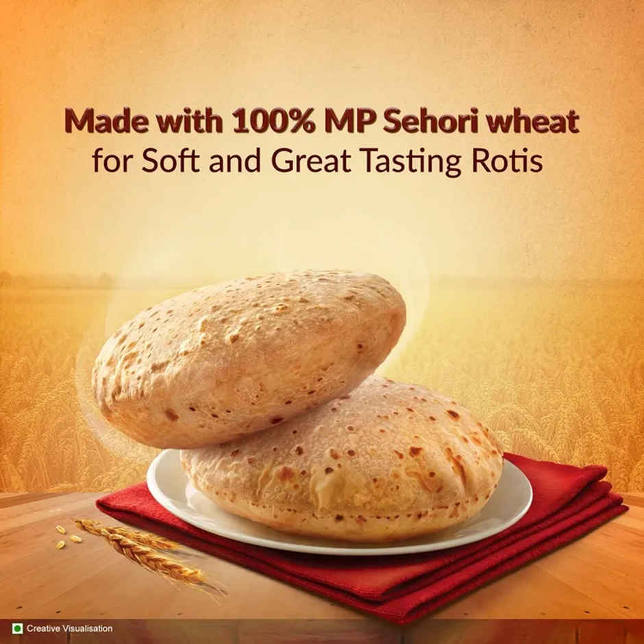 Aashirvaad Chakki MP Sehori Atta | Gahu Peeth, Gahu Lot