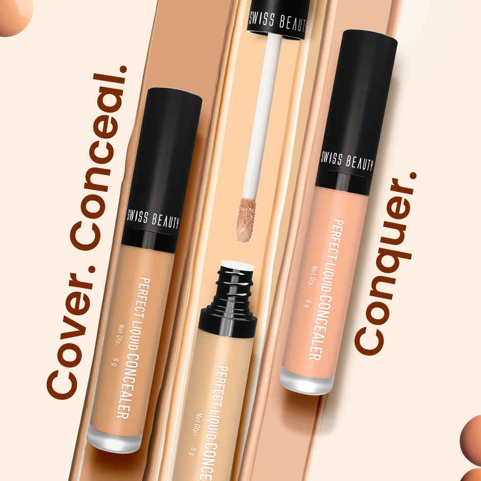 Swiss Beauty Liquid Concealer | 09 Orange