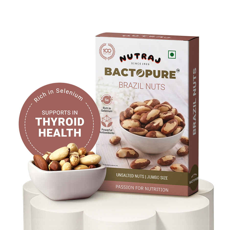 Nutraj Bactopure Brazil Nuts | Monocarton
