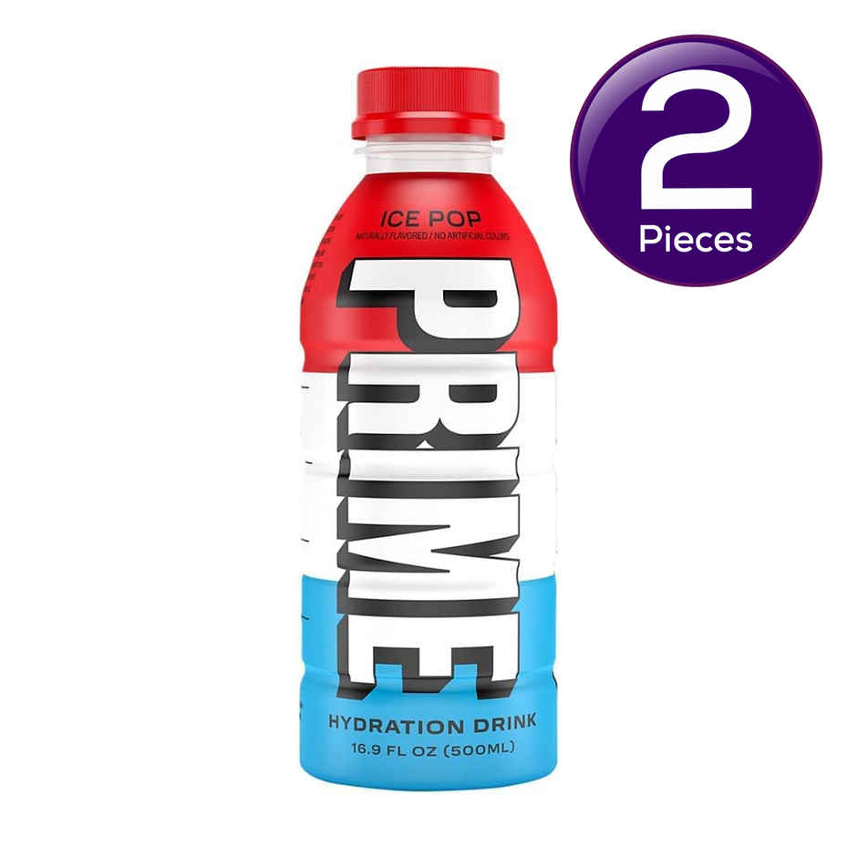 Prime Hydration Imported Ice Pop Sport Drink Combo