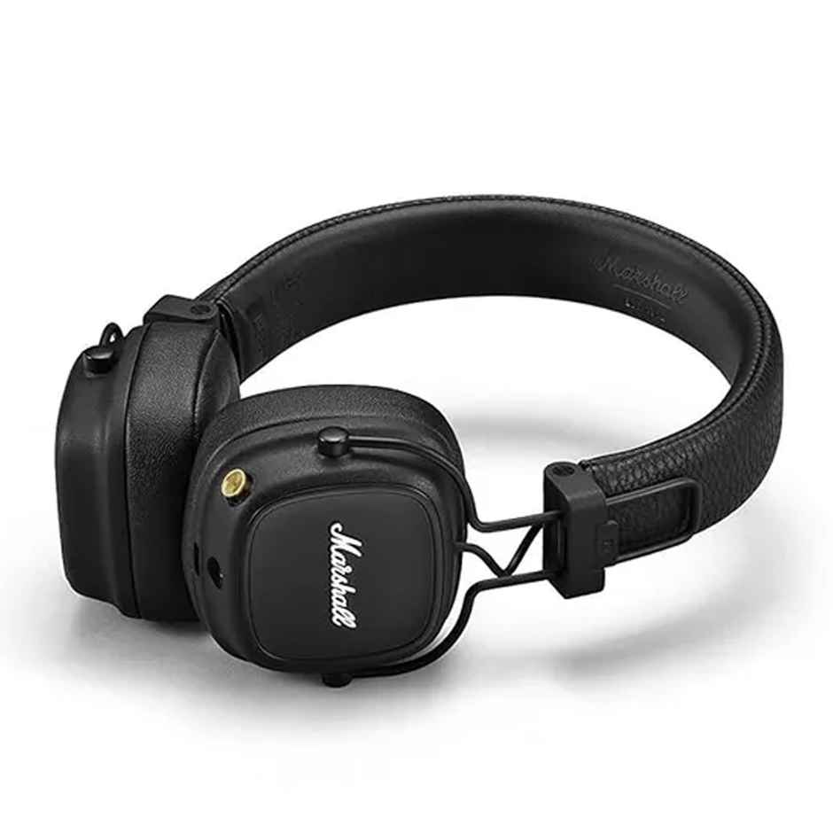 Marshall Major IV Wireless Bluetooth On Ear Headphone With Mic - Black