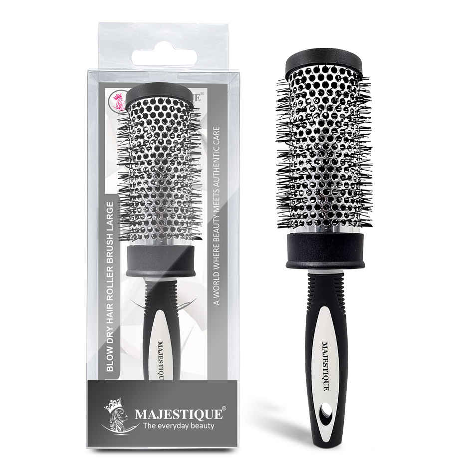 Majestique Blow Dryer Brush | Lightweight Professional Roller for Precise Heat Styling, 2 Inch